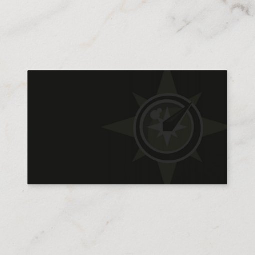 Compass Business Card Template Zazzle