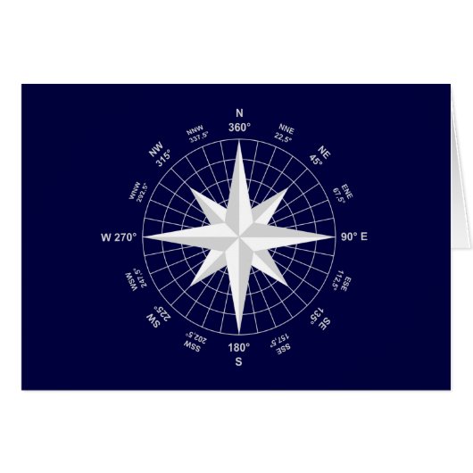 compass cards (Front Horizontal)