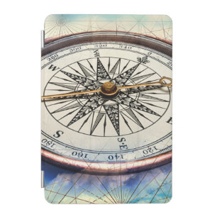 Compass Clouds iPad Mini Cover