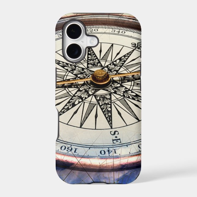 Compass Clouds Iphone Case (Back)