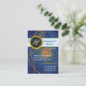 Compass Corporate Business Cards (Blank Back) (Standing Front)