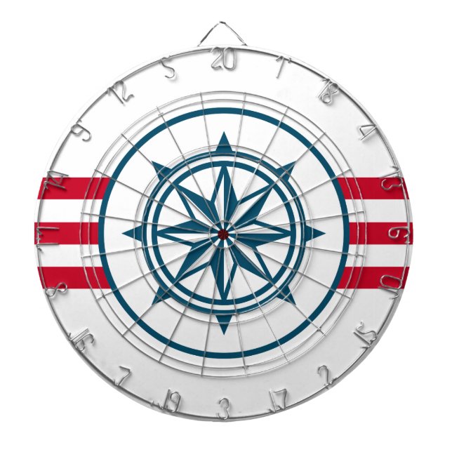 Compass Dart Board (Front)