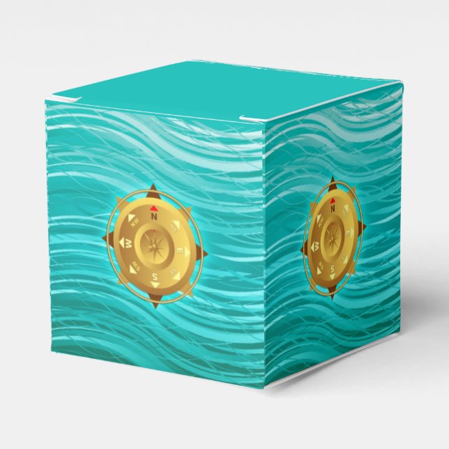 Compass Favor Boxes (Front Side)