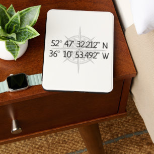 Compass GPS Home Coordinates Kindle Cover