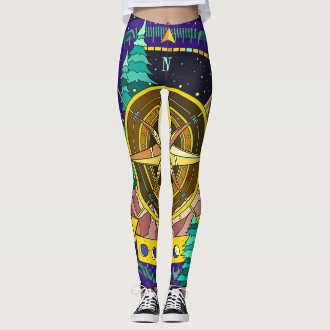 Compass Gym Leggings (Front)