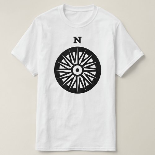 compass icon T_Shirt