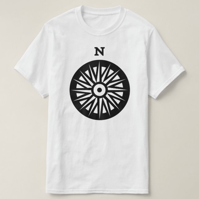 compass icon T-Shirt (Design Front)
