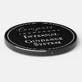 "Compass - Internal Guidance System" Phrase Wireless Charger (Front 2)