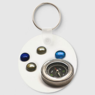 Compass Keychain