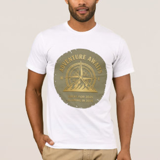 Compass Mountain Outdoor Tee Great for 2025 Glowin
