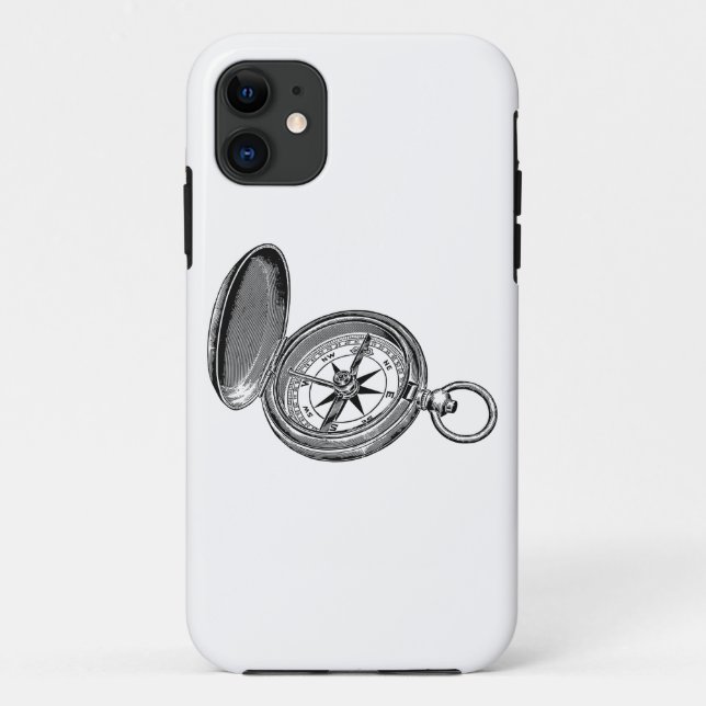 Compass Navigation Direction Case-Mate iPhone Case (Back)