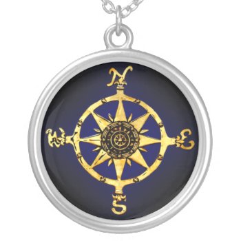 Compass Necklace by arklights at Zazzle