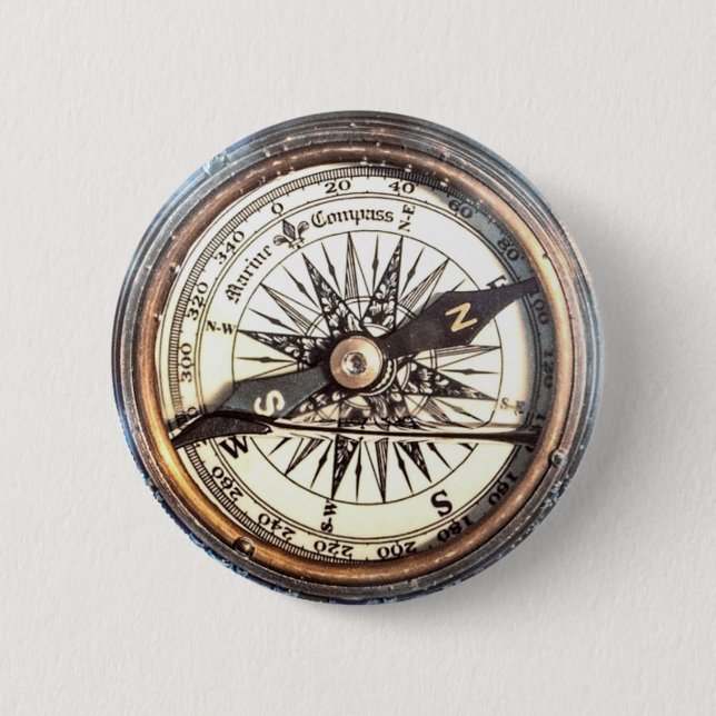 Compass on Water Button (Front)