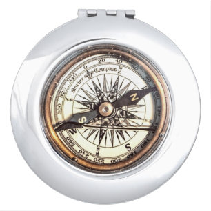 Compass on Water Compact Mirror