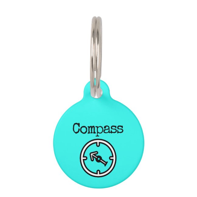 Compass Pet ID Tag