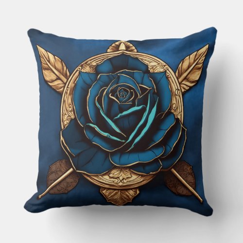 Compass Rose Bliss Tattoo_Inspired Pillow Cover