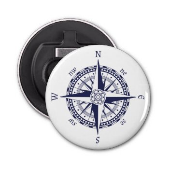 Compass Rose Bottle Opener by Sharandra at Zazzle