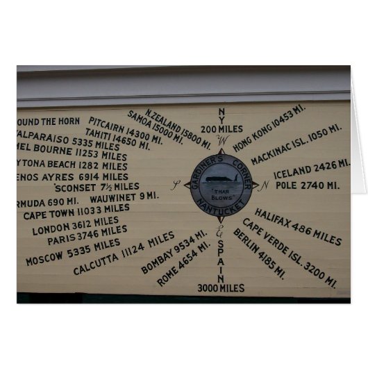 Compass Rose Cards (Front Horizontal)