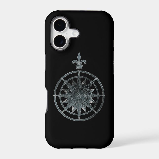 Compass Rose Case-Mate iPhone Case (Back)