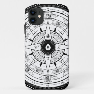 Compass Rose - Iphone5 Case (White)