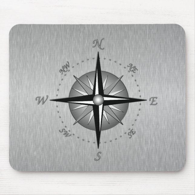 Compass Rose Mouse Pad (Front)