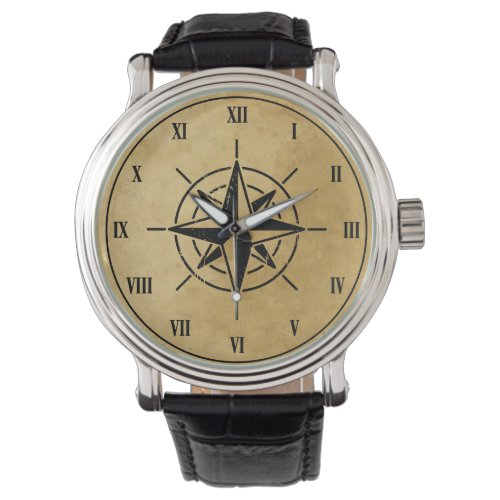 Compass Rose Vintage Watch