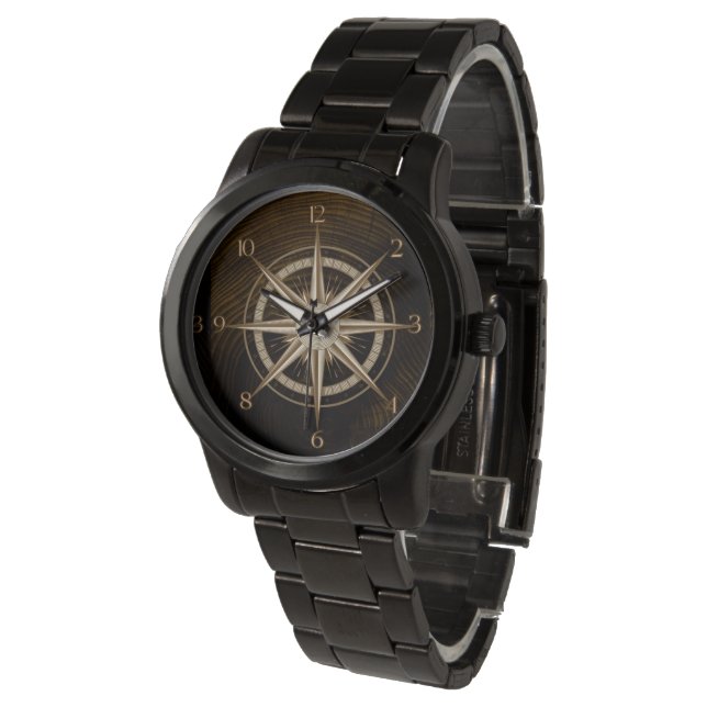 Compass Rose Watch (Angled)