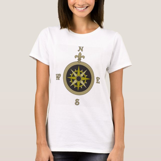 Compass Traveler T-Shirt (Front)