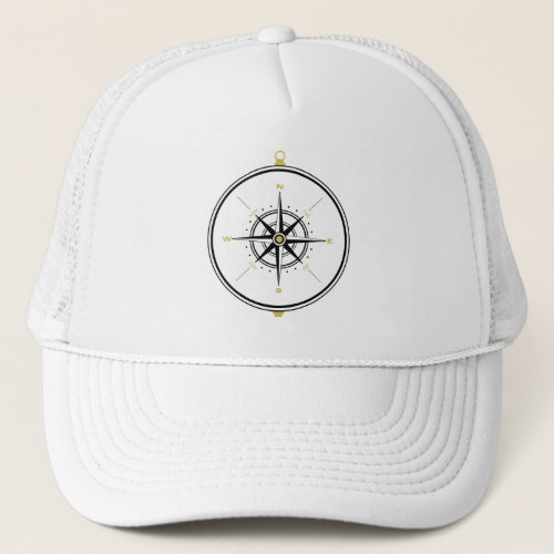 Compass Trucker Hat