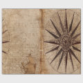 Compass Vintage Map Navigation Nautical Wrapping Paper | Zazzle