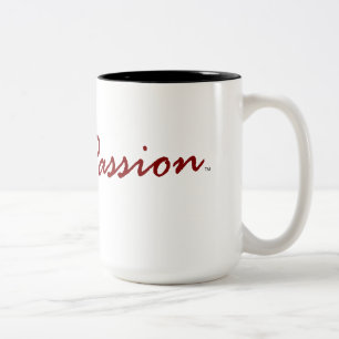 ComPASSION (15oz 2-Tone Mug) Two-Tone Coffee Mug