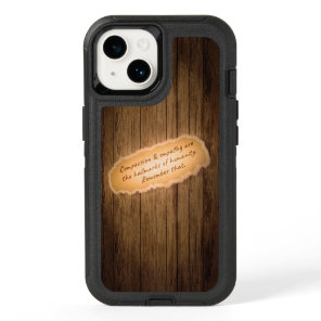 Compassion & Empathy are the Hallmarks of Humanity OtterBox iPhone 14 Case