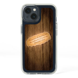 Compassion & Empathy are the Hallmarks of Humanity Speck iPhone 13 Case
