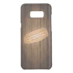 Compassion & Empathy are the Hallmarks of Humanity Uncommon Samsung Galaxy S8  Case