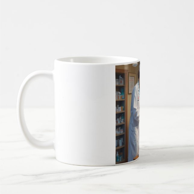 Compassion in Action Mug: A Daily Reminder of Care Coffee Mug (Left)