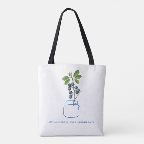 COMPASSION LIFE TOTE BAG