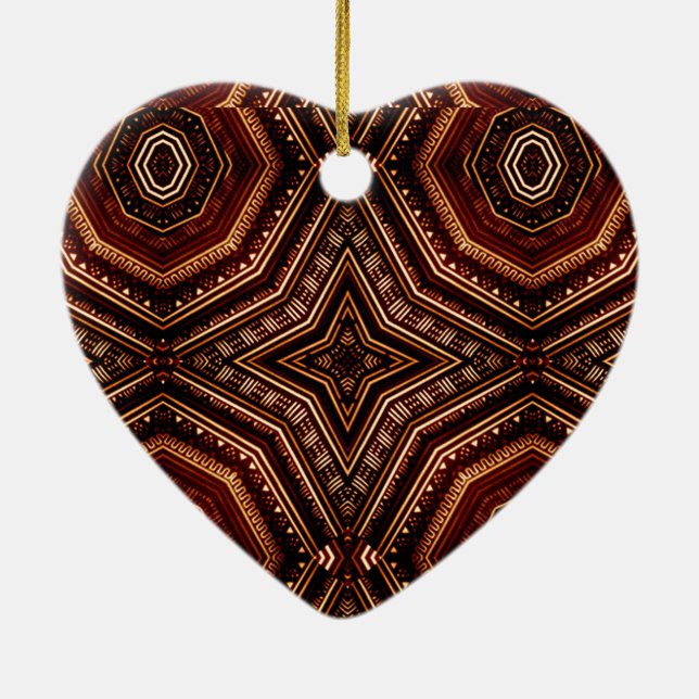 Compassion Love_ Ceramic Ornament (Back)