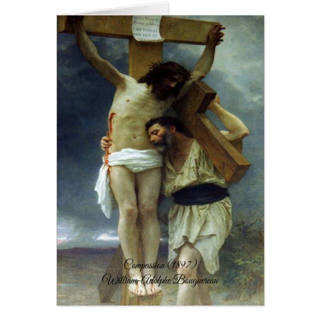 Compassion of Christ Bouguereau Cards (Front)