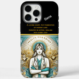 Compassionate Health Guardian Empowerment iPhone 16 Pro Max Case