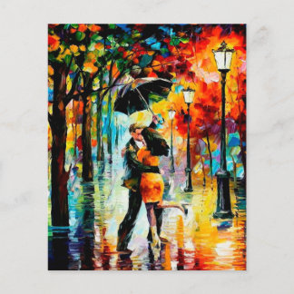 Compassionate Midnight Kiss | Decorative Art Flyer