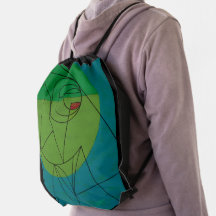 COMPELLING Drawstring Bag by Darin Jones