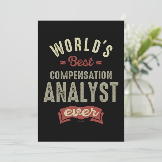 Compensation Analyst (Standing Front)