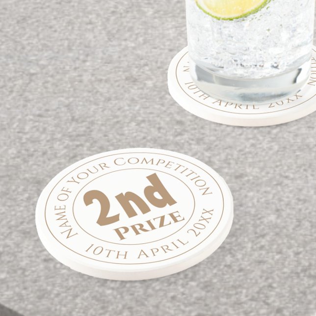 Competition 2nd Prize Trophy Award Coaster (Creator Uploaded)