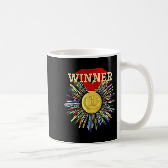 Competition Prize Winner Gold Medal #1  Coffee Mug (Right)
