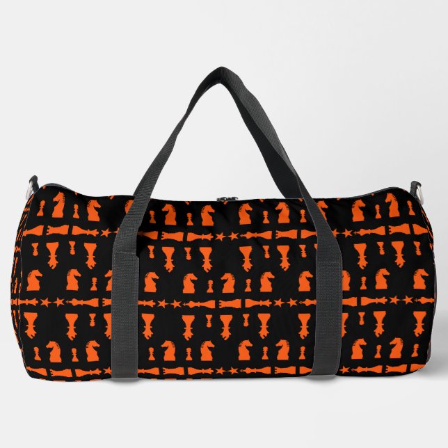 Competitive Chess Players Duffle Bag (Front)