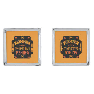 Competitive Fishing Gifts Cufflinks