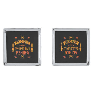 Competitive Fishing Gifts Cufflinks