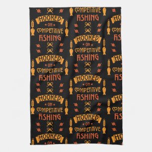 Competitive Fishing Gifts Kitchen Towel