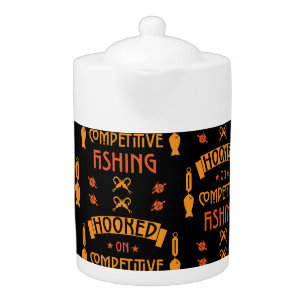 Competitive Fishing Gifts Teapot