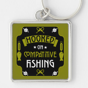 Competitive Fishing Tournament Keychain